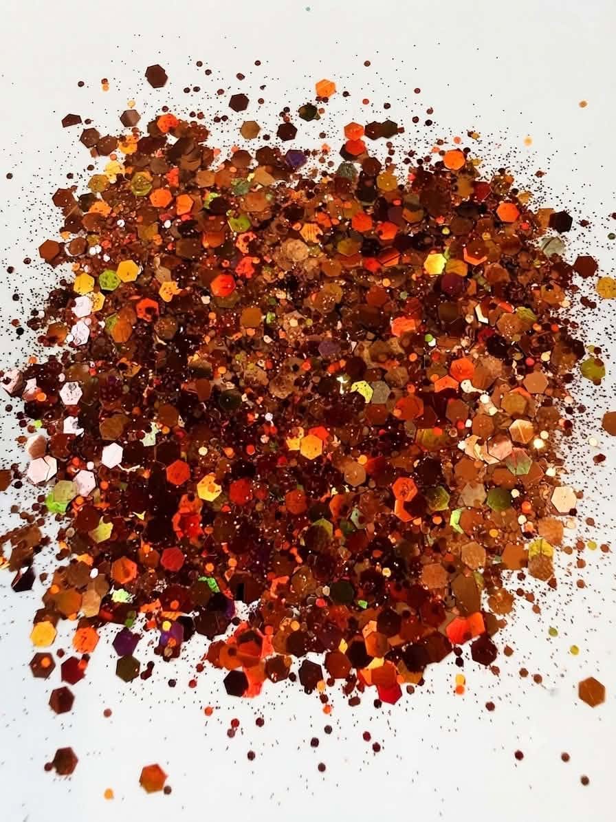 Phoenix Fire Holographic Chunky Mix - 1 oz