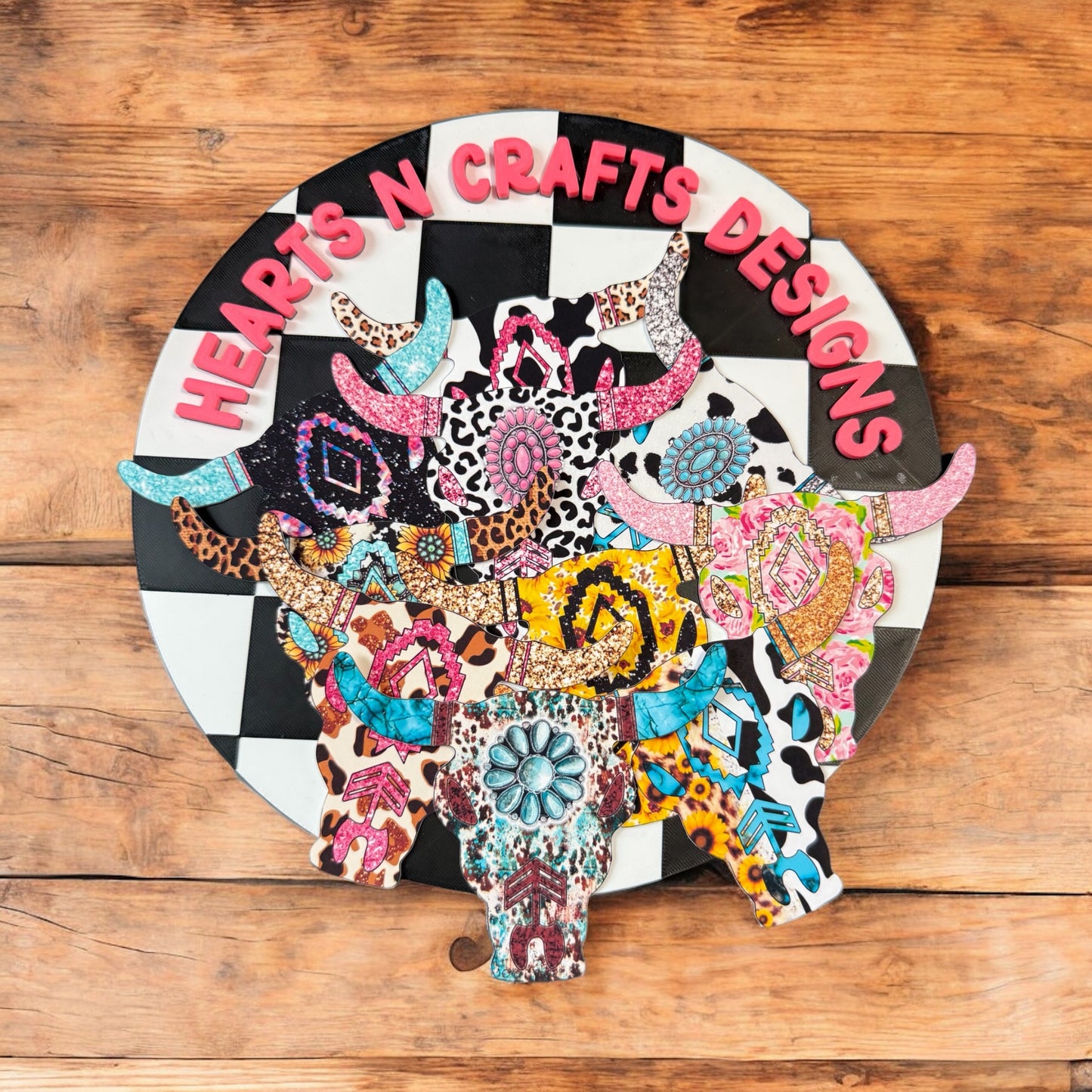 Blank Bull and Vents Cardstock