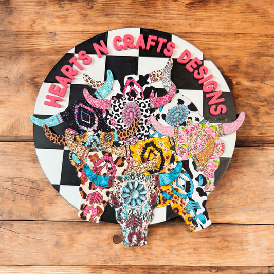 Blank Bull and Vents Cardstock