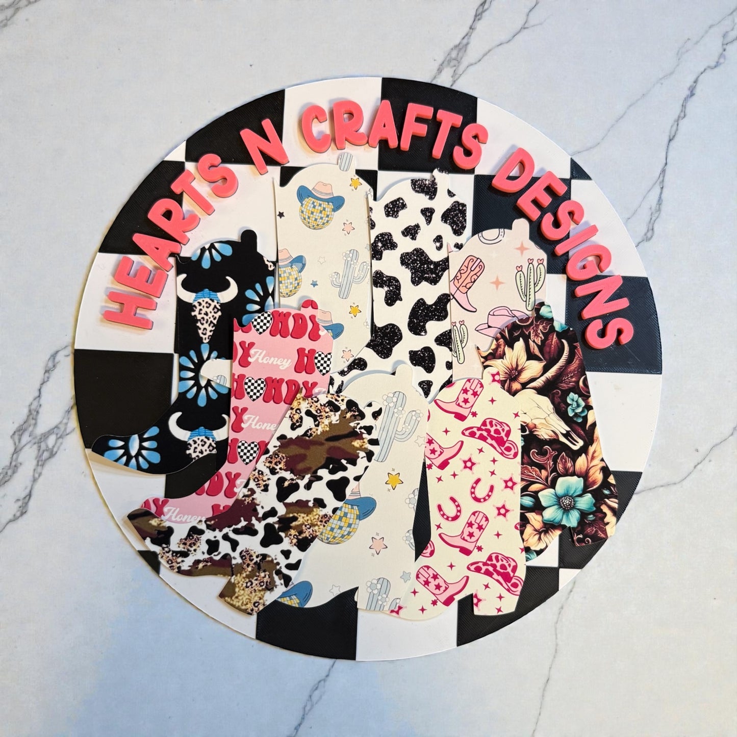 Boots Cardstock - Set of 12