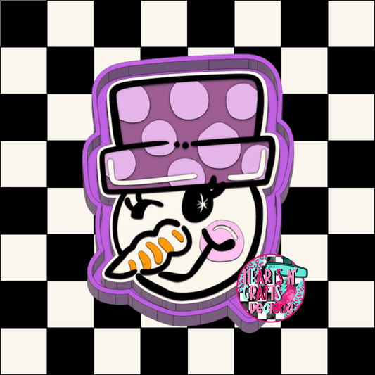 Snowman Silicone Mold