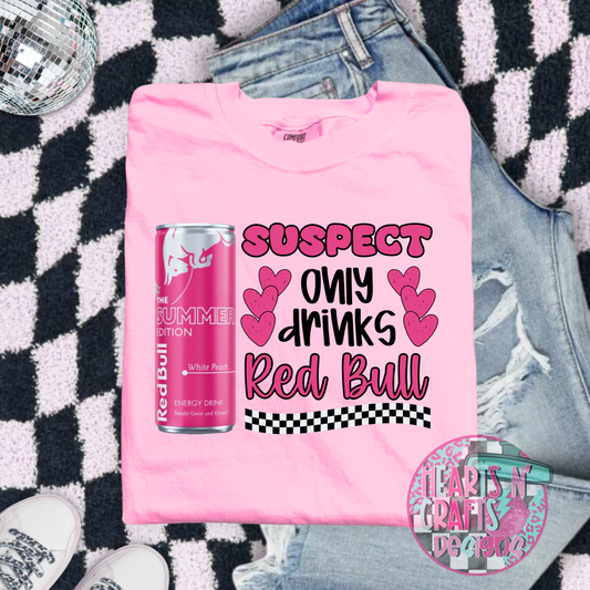 Suspect Only Drinks Red Bull