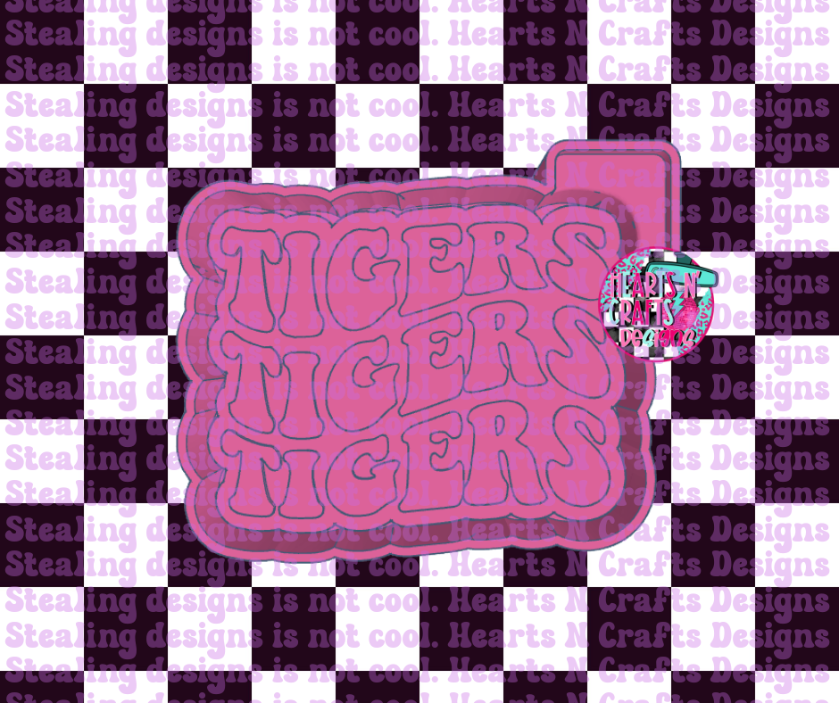 Tigers Silicone Mold