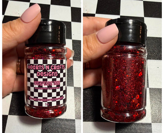 Vampire's Kiss Holographic Chunky Mix - 1 oz
