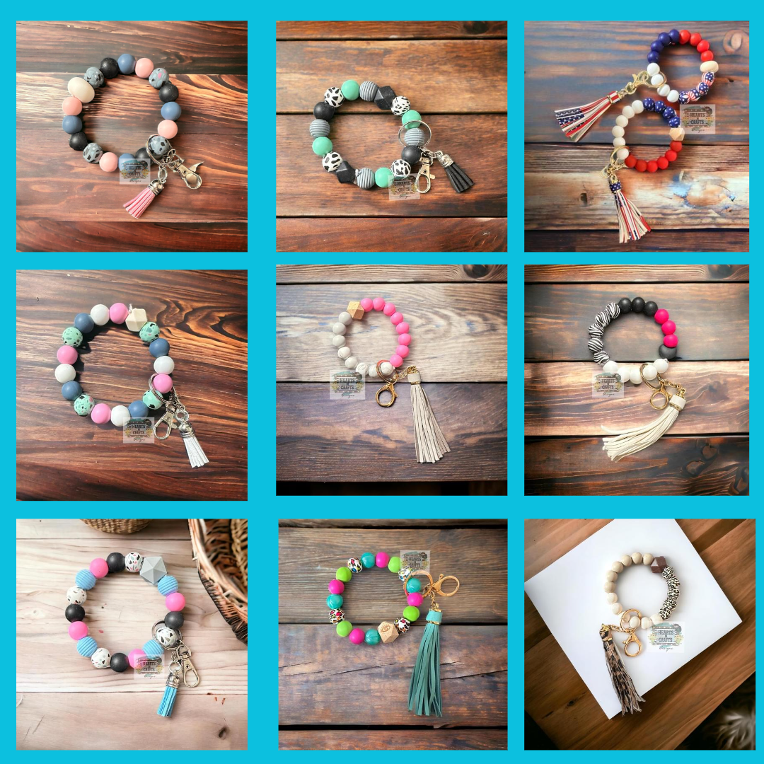 Wholesale Key Ring Wristlets (MOQ of 5)