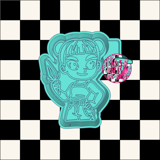 Zoey - Huntrix Silicone Mold