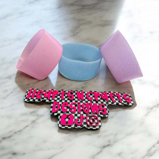 Glitter Silicone Tumbler Boot