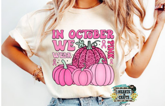 In October We Wear Pink