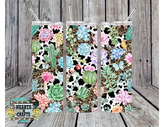 Succulent Cactus Leopard Cow