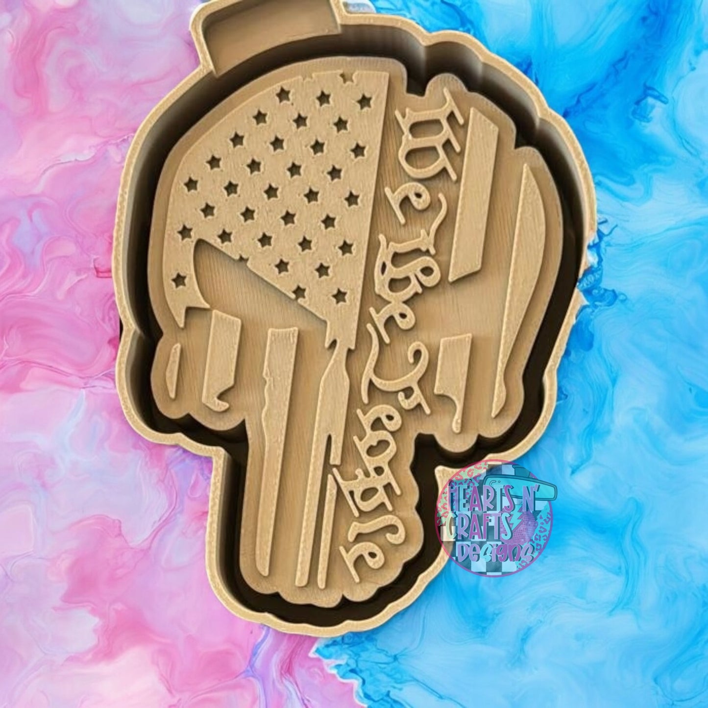 We The People - Punisher Silicone Mold