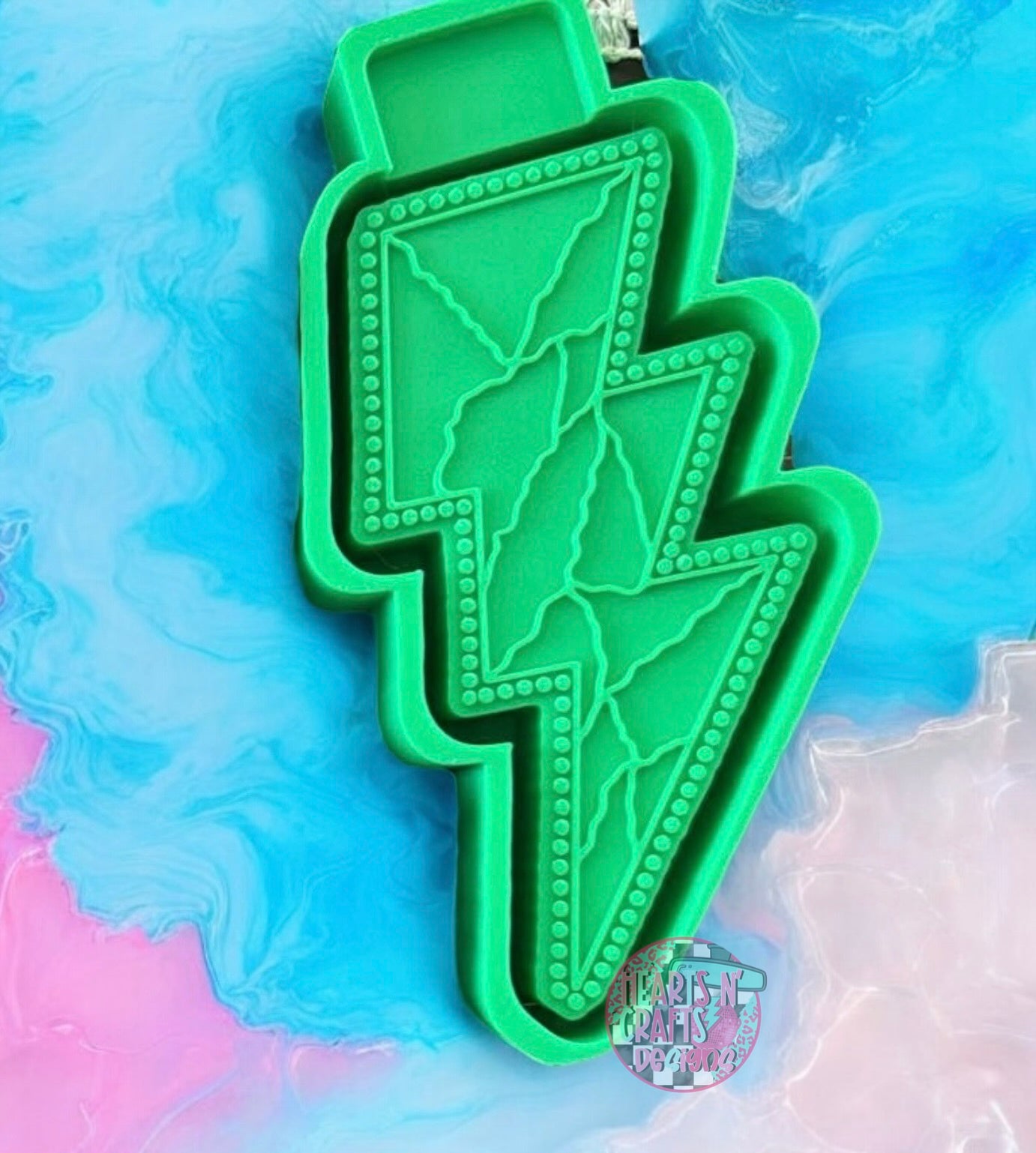 Lightening Bolt Silicone Mold