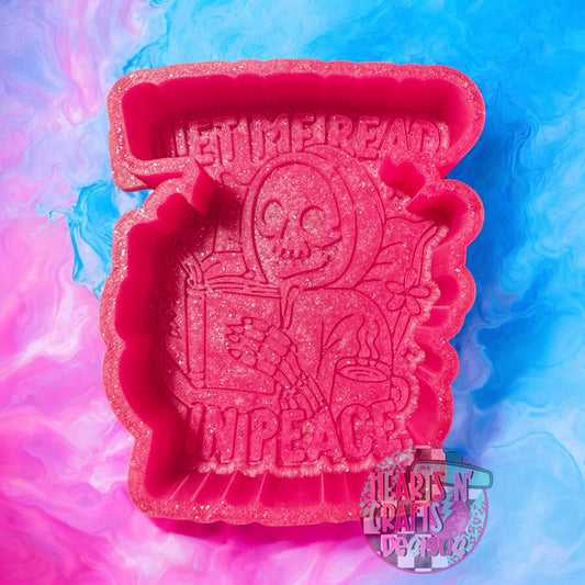 Let Me Read In Peace Silicone Mold