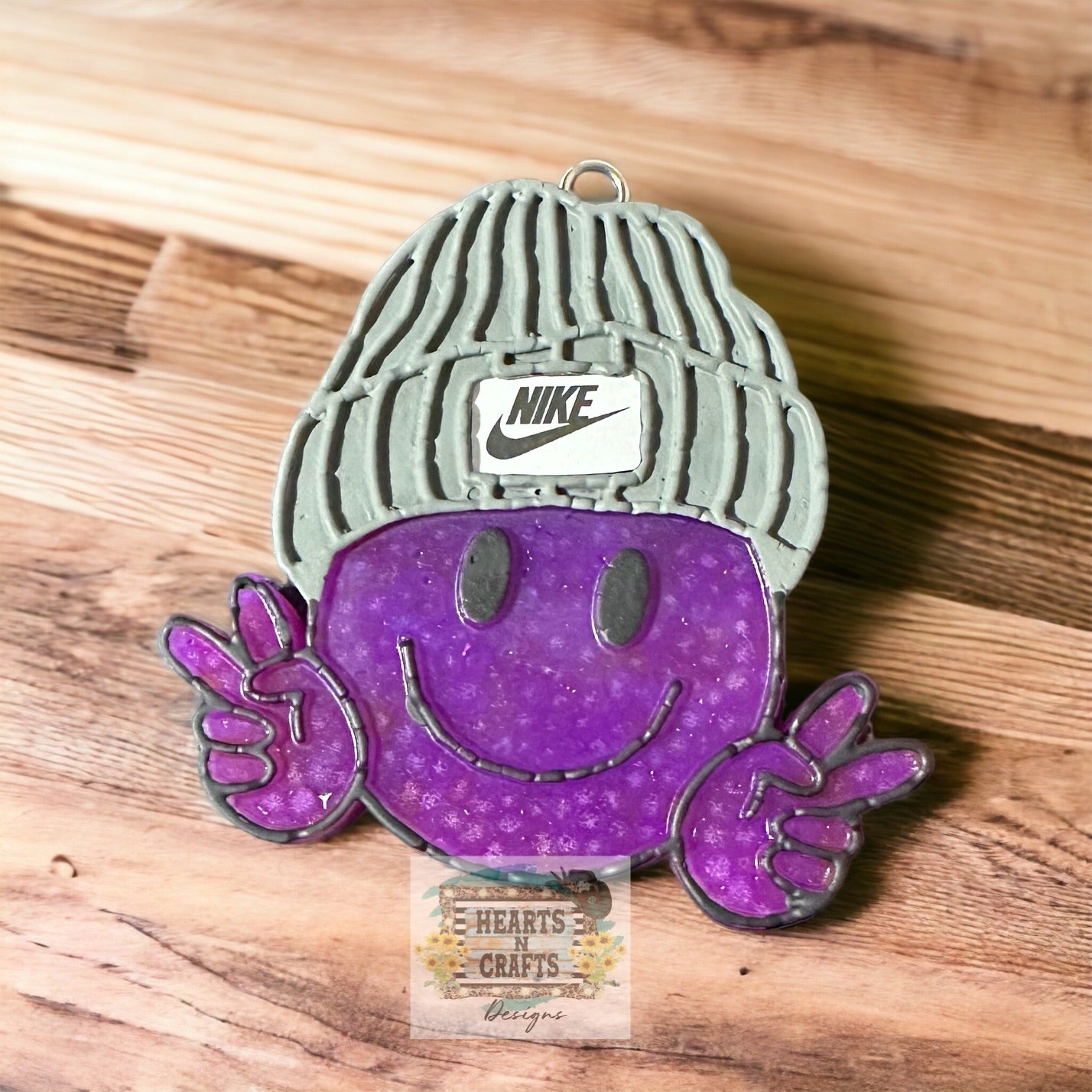 Smiley Beanie Car Freshie