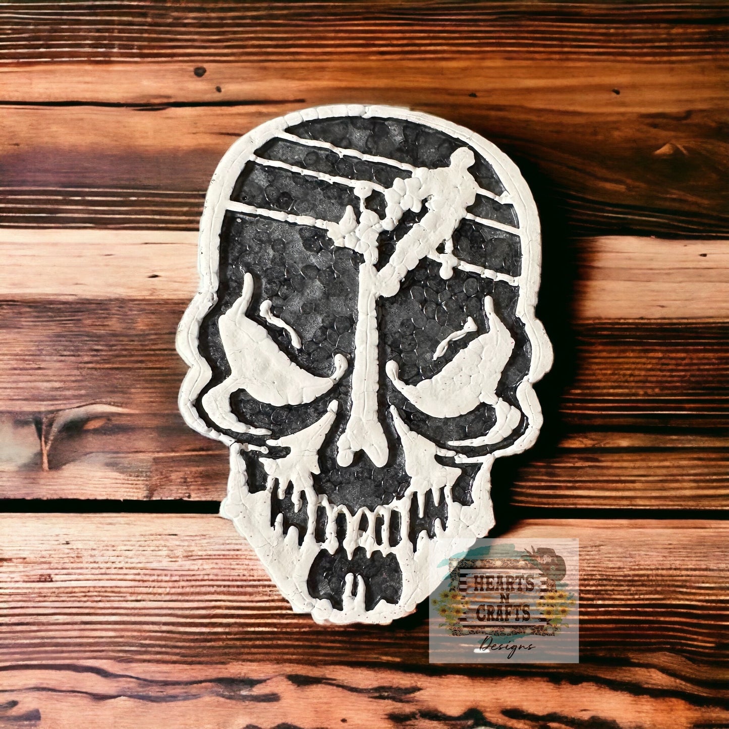 Lineman Skull Car Freshie
