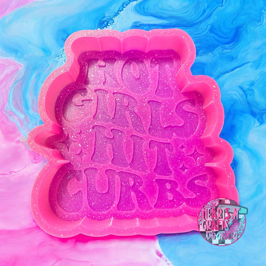 Hot Girls Hit Curbs Silicone Mold