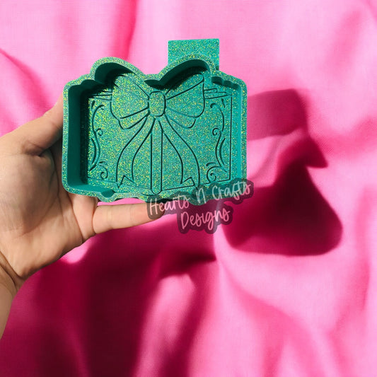 Book w/ Bow Silicone Mold