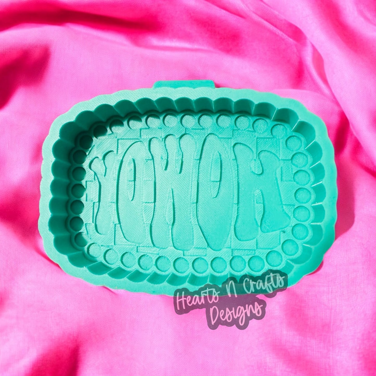 Howdy Checkered Silicone Mold