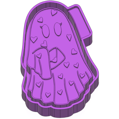 Valentine's Day Ghost Silicone Mold
