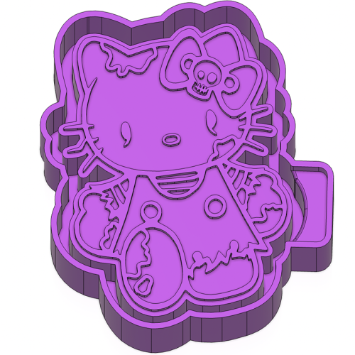 Zombie Kitty Silicone Mold