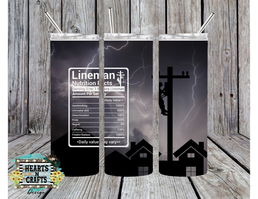 Lineman - Nutrition Facts