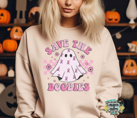 Save The Boobies Ghost